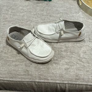 Hey Dude Women White Shoes